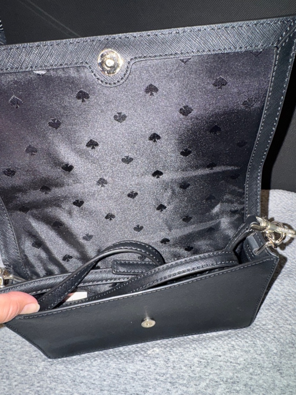 Kate Spade Black Cameron Convertible Crossbody. NWOT - Picture 3 of 9